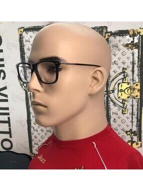 Gucci GG0519O 005 – Shiny Black with Ruthenium Temples |New Authent
